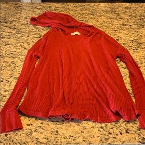 Women’s Altar’d State Blouse with hood medium